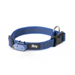 TICKLESS - JK9 NYAKÖRV ÚJRATÖTHETŐ ULTRAHANGOS KULLANCSRIASZTÓVAL KÉK 27-42 cm, szélesség: 2 cm