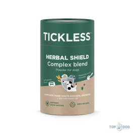   Tickless HerbalShield Complex Blend – természetes védelem komplex por kutyáknak 100gr