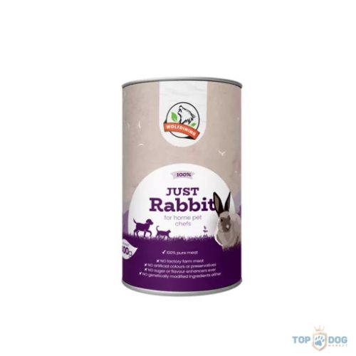 Farkaskonyha NYÚL BIO 100% párolt hús és belsőség 400g