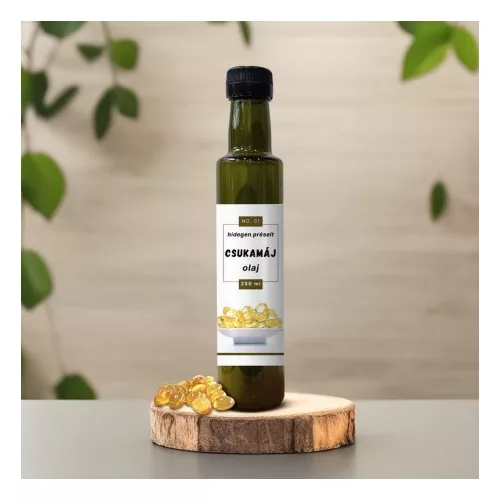 Quebeck Hidegen sajtolt Csukamájolaj 250ml