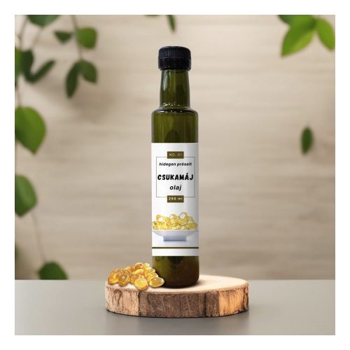 Quebeck Hidegen sajtolt Csukamájolaj 250ml