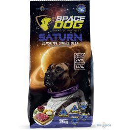 Space Dog Saturn Sensitive Single Beef Low Grain 15 kg