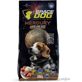 Space Dog Mercury Lamb and Rice Puppy&Junior 15 kg