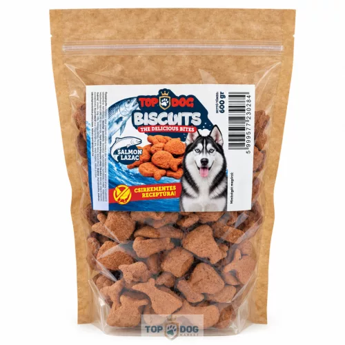 Top Dog Biscuits Salmon 600g tasakos