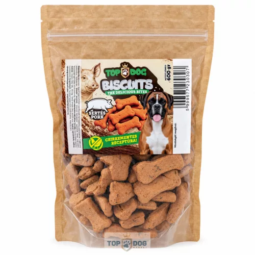 Top Dog Biscuits Pork 600g tasakos