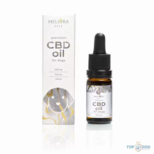 Meliora CBD olaj kutyáknak 12% 1200 mg 10ml