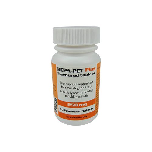 Hepa-pet Plus 250mg 30db ízesített tabletta