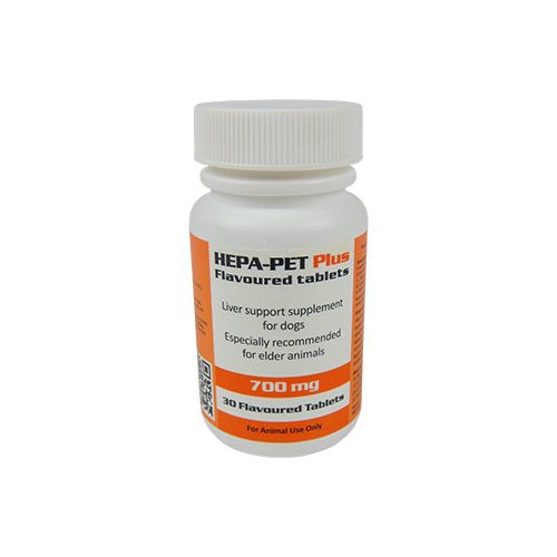 Hepa-pet Plus 700mg 30db ízesített tabletta