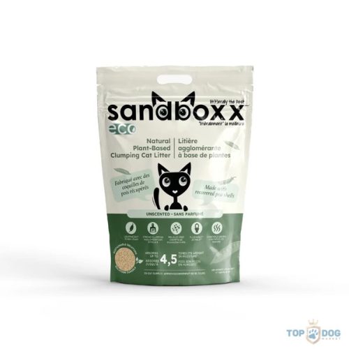 Sandboxx ECO ultra premium növényi alapú macskaalom ILLATMENTES 3,65 kg
