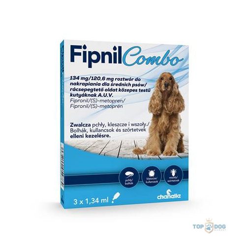 Fipnil Combo Spot On Medium Dog 10-20kg 3 db/doboz