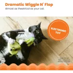 Petstages Wiggle Worm Flopping mozgó macskajáték