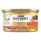 Gourmet Gold Falatok Lazaccal és csirkével 85gr 