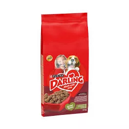   DARLING marhával és csirkével zöldségekkel száraz kutyaeledel 15kg