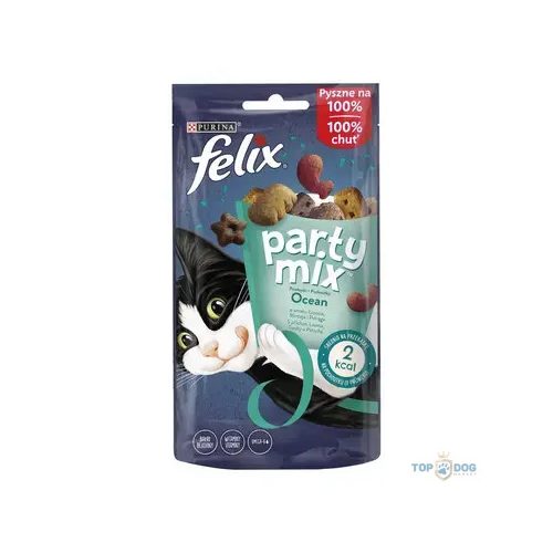 FELIX PARTY MIX Ocean Mix macska jutalomfalat 60g