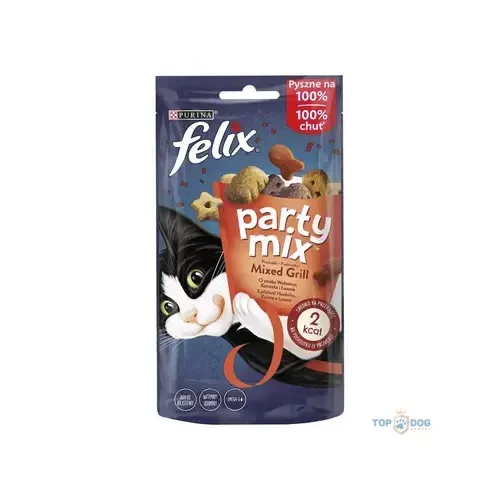 FELIX Party Mix Mixed Grill macska jutalomfalat 60gr
