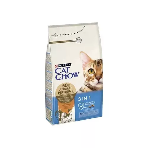 Purina Cat Chow 3in1 pulykával macskatáp 15kg