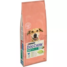 DOG CHOW Light Pulykával száraz kutyaeledel 14kg