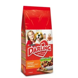   DARLING Szárnyas+Zöldség ízletes keverékével száraz kutyaeledel 15kg