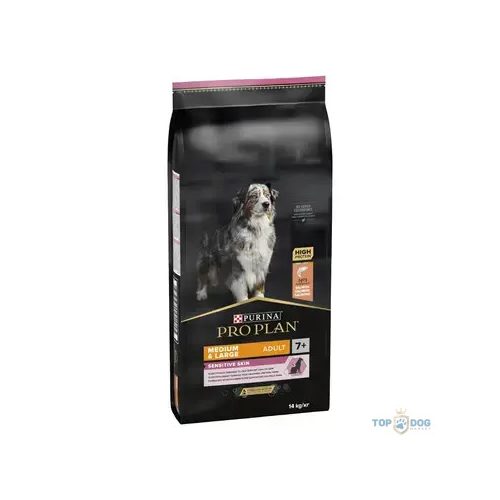 Purina Pro Plan 14kg Medium & Large Adult 7+ Sensitive Skin lazac (7 éves vagy feletti kutyáknak)