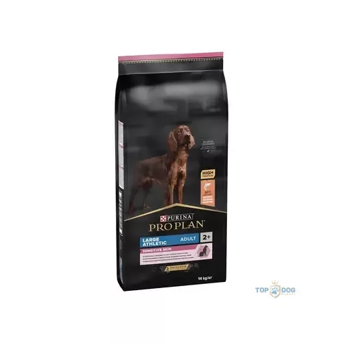 PRO PLAN Large Athletic Adult SENSITIVE SKIN lazacban gazdag száraz kutyaeledel 14kg