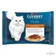 GOURMET Perle Gravy Delight szószban csirkével és marhával nedves macskaeledel 4*85gr