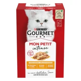 Gourmet Mon Petit Kacsa-csirke-pulyka 6x50g 