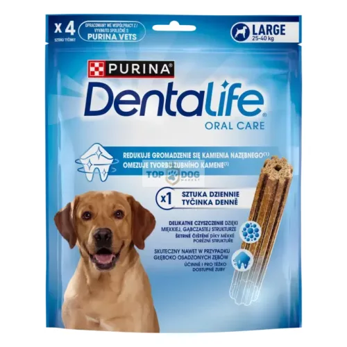 DENTALIFE Large 25-40KG FOGÁPOLÓ STICK Nagy TESTŰ KUTYÁKNAK