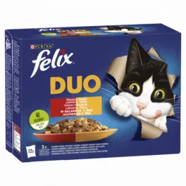 Felix 24x85g DUO Házias válogatás aszpikban 