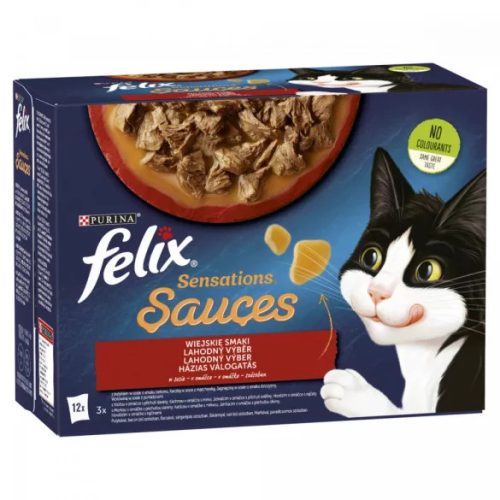 Felix Sensations sauces házias válogatás 12x85g