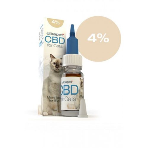 Cibapet CBD 4% olaj macskáknak 10ml