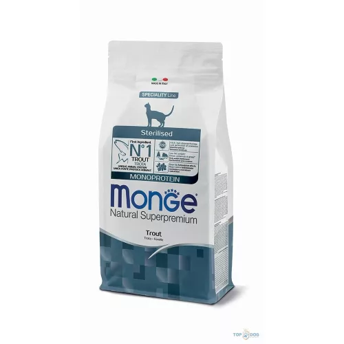 Monge Cat 1,5kg Steril Pisztráng Monoprotein