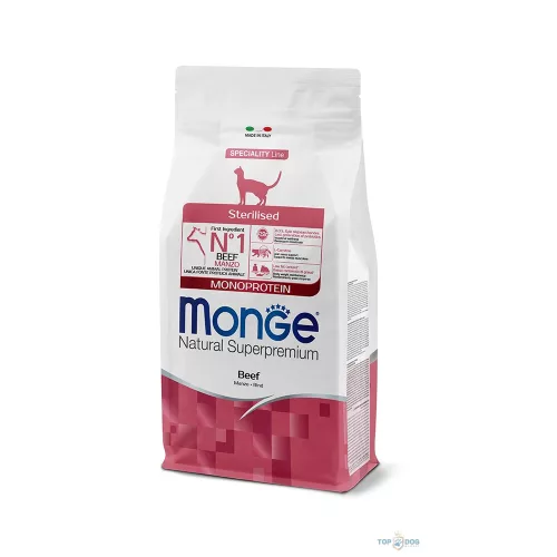 Monge Cat 1,5kg Steril Marha Monoprotein