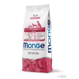 Monge Dog 12kg MONOPROTEIN Adult Marha-rizs Speciality Line 