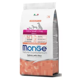   Monge Dog 0,8 kg Extra Small Lazac & rizs - Adult Speciality Line