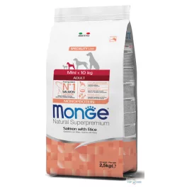  Monge Mini Adult salmon & rice 7,5 kg