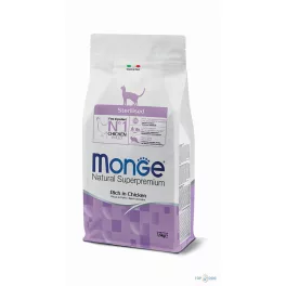   Monge Cat Rich in Chicken 400gr Sterilised - Csirke (Ivartalanított macskáknak)