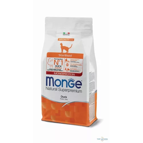 Monge Cat 1,5kg Steril Kacsa Monoprotein