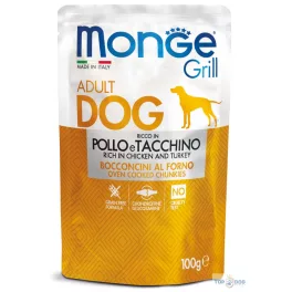 Monge Grill Dog 100gr Csirke Pulyka