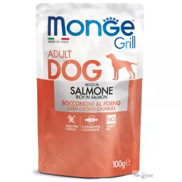 Monge Grill Dog 100gr Lazac