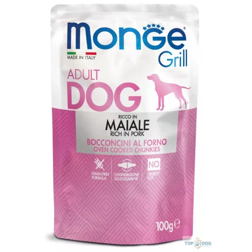 Monge Grill Dog 100g Sertés