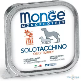 Monge Dog 150g MONOPROT Paté 100% pulyka
