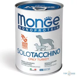 Monge Dog 400g MONOPROTEIN pulyka