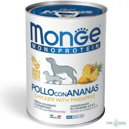 Monge Dog 400gr Monoprotein Csirke-Ananász