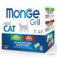Monge Cat 12x85gr Grill Pouch Nyúl-Bárány