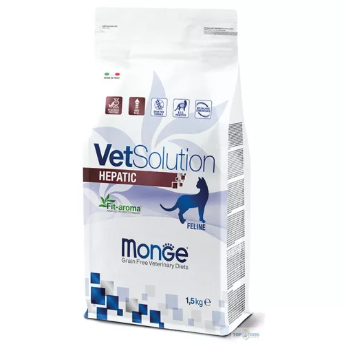 Monge VetSolution Cat 1,5kg Hepatic májelégtelenség