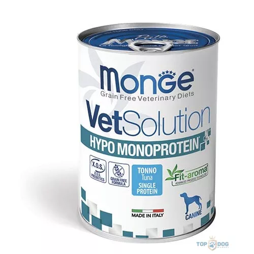 Monge VetSolution Dog 400g Hypo Tonhal Monoprotein