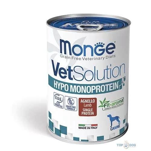 Monge VetSolution Dog 400g Hypo Bárány Monoprotein
