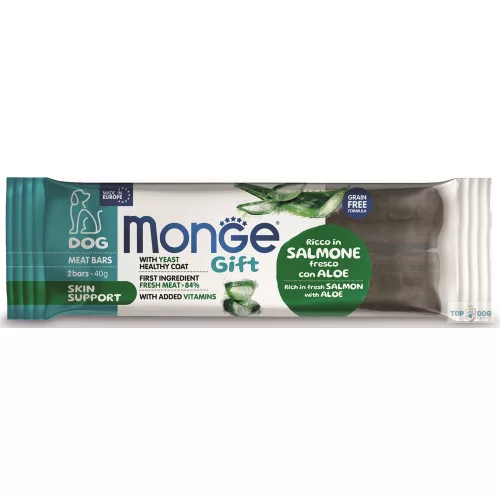 Monge Gift Dog 40gr Lazac aloe vera bőr