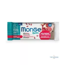 Monge Gift Dog Salmon és gránátalma 120gr/2db szőr-bőr