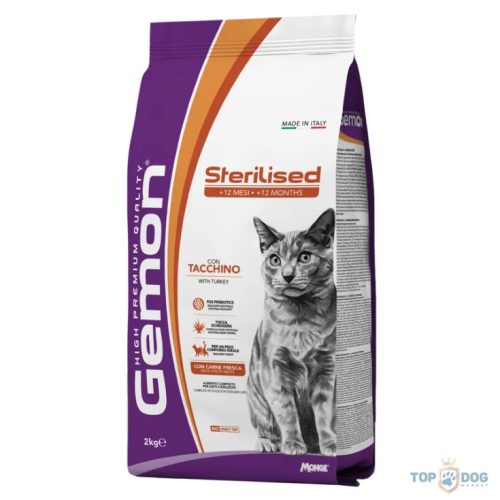Gemon Cat 2kg Adult Steril Pulyka